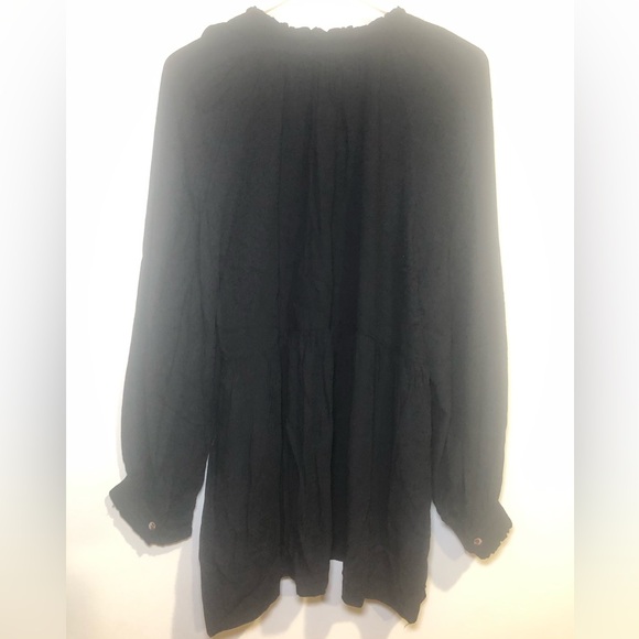 NWT Destination Maternity Long Sleeve Split Neck Blouse Size XL - Picture 3 of 10